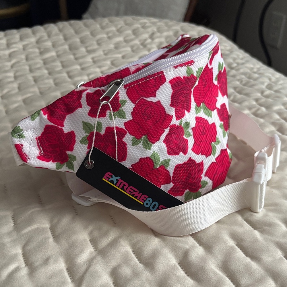 Extreme X80 Floral Rose Print Fanny Pack - Picture 2 of 7